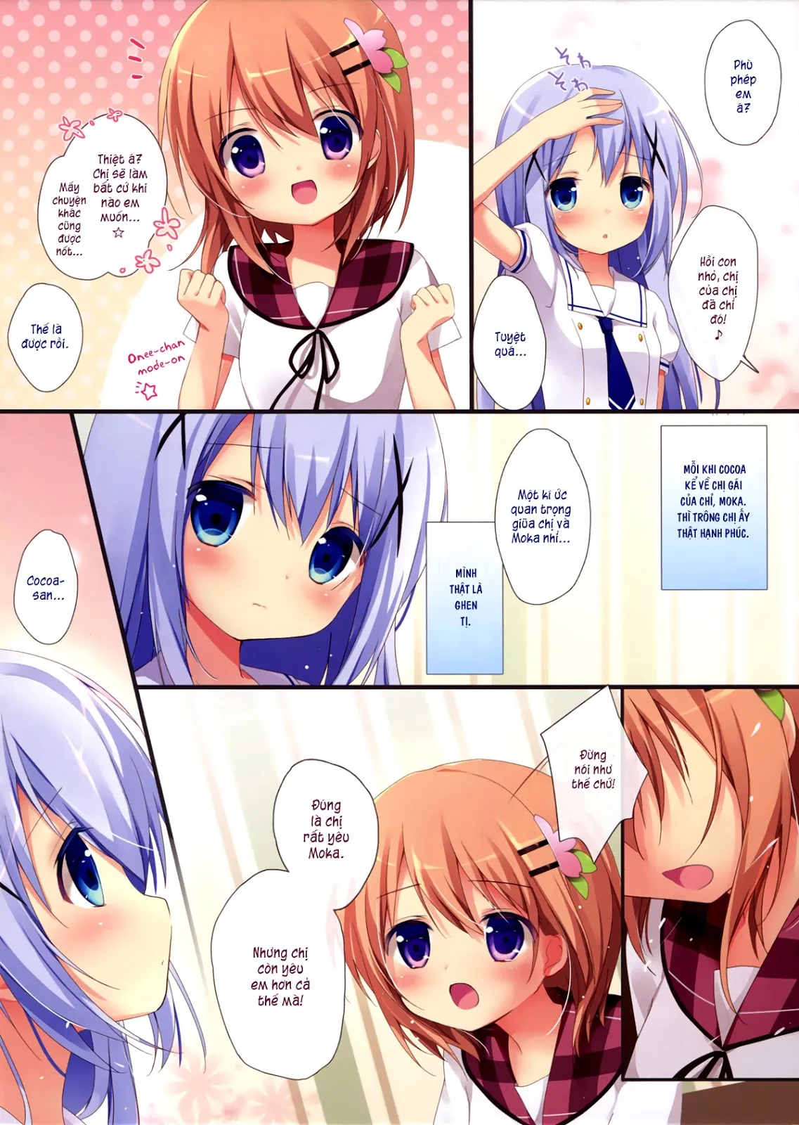 HentaiVN.net - Ảnh 3 - Gochuumon wa Ura-Menu desu ka 2 (Gochuumon Wa Usagi Desu Ka) - Oneshot
