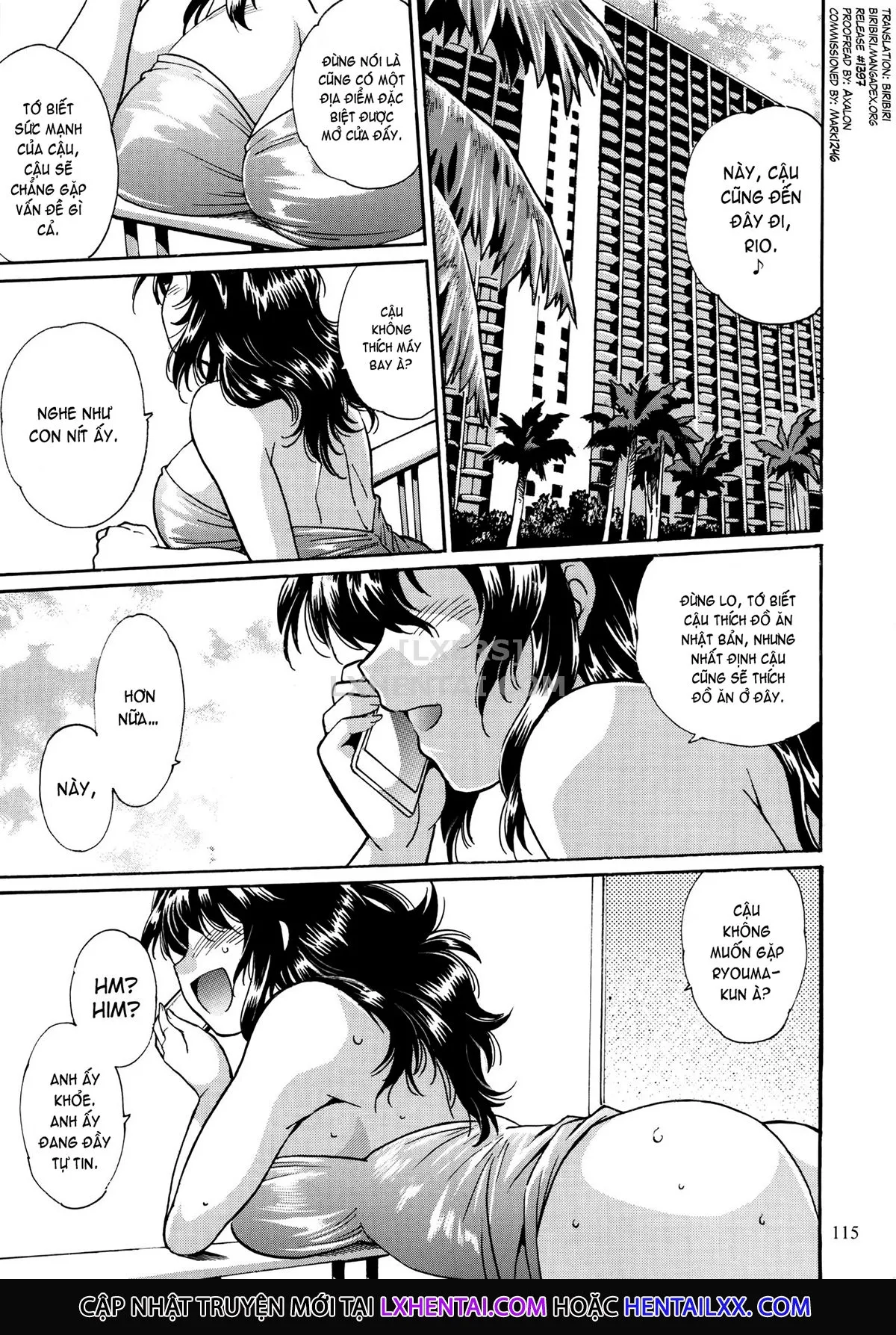HentaiVN.net - Ảnh 8 - Ring X Mama - Chap 48