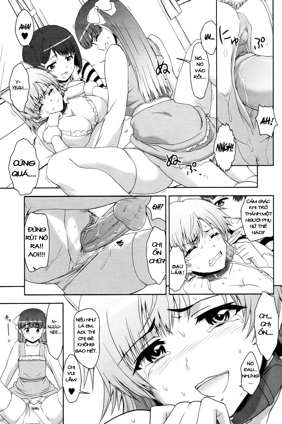 HentaiVN.net - Ảnh 11 - Three People, Three Sisters - Oneshot