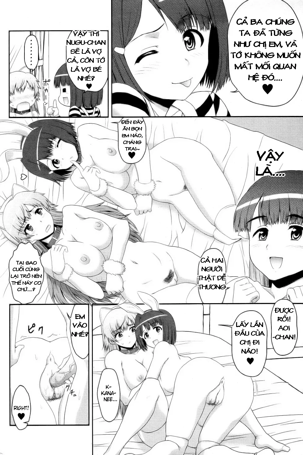 HentaiVN.net - Ảnh 14 - Three People, Three Sisters - Oneshot