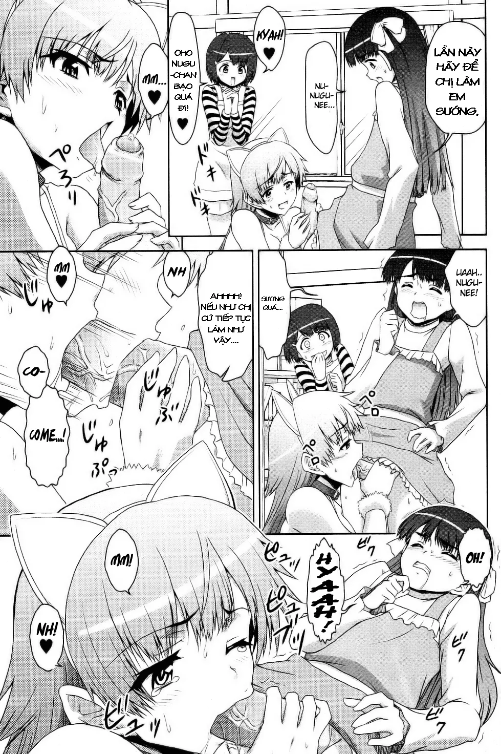 HentaiVN.net - Ảnh 9 - Three People, Three Sisters - Oneshot