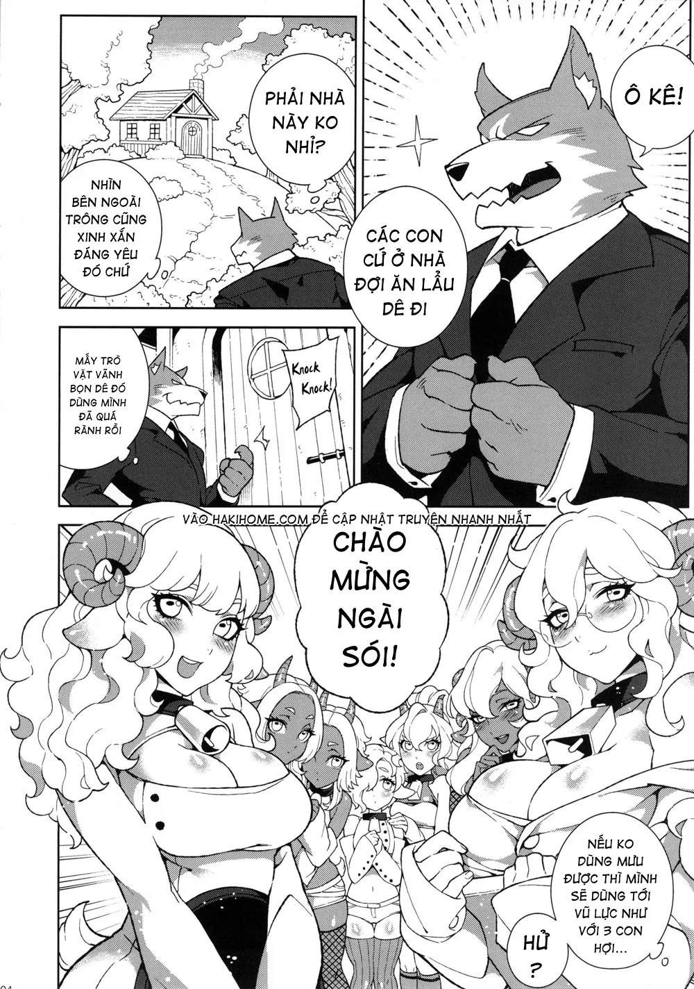 HentaiVN.net - Ảnh 3 - The Wolf And The Seven Young Goats - Oneshot
