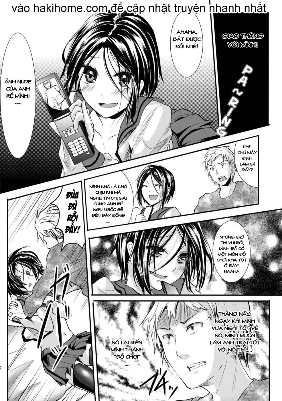 HentaiVN.net - Ảnh 10 - Trap: Younger Brother-In-Law [Gitei Otoshi] - Oneshot