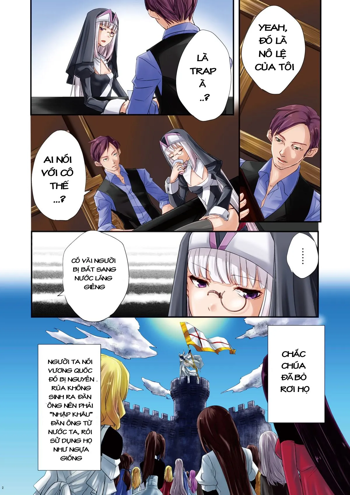 HentaiVN.net - Ảnh 3 - Nagusamigusa -Futanari X Otokonoko - Oneshot [Trap + Futanari]