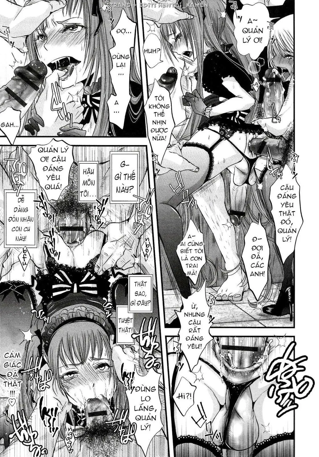 HentaiVN.net - Ảnh 11 - Mob Cafe [Mob☆Cafe] - Oneshot