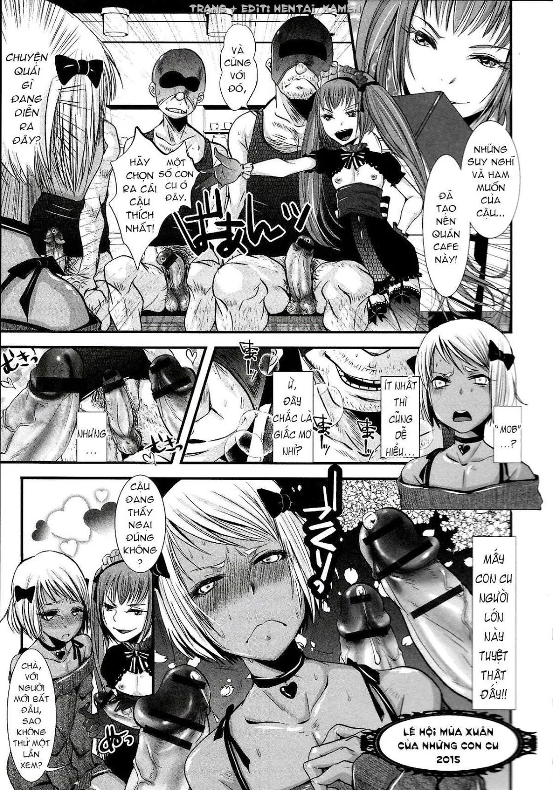 HentaiVN.net - Ảnh 3 - Mob Cafe [Mob☆Cafe] - Oneshot