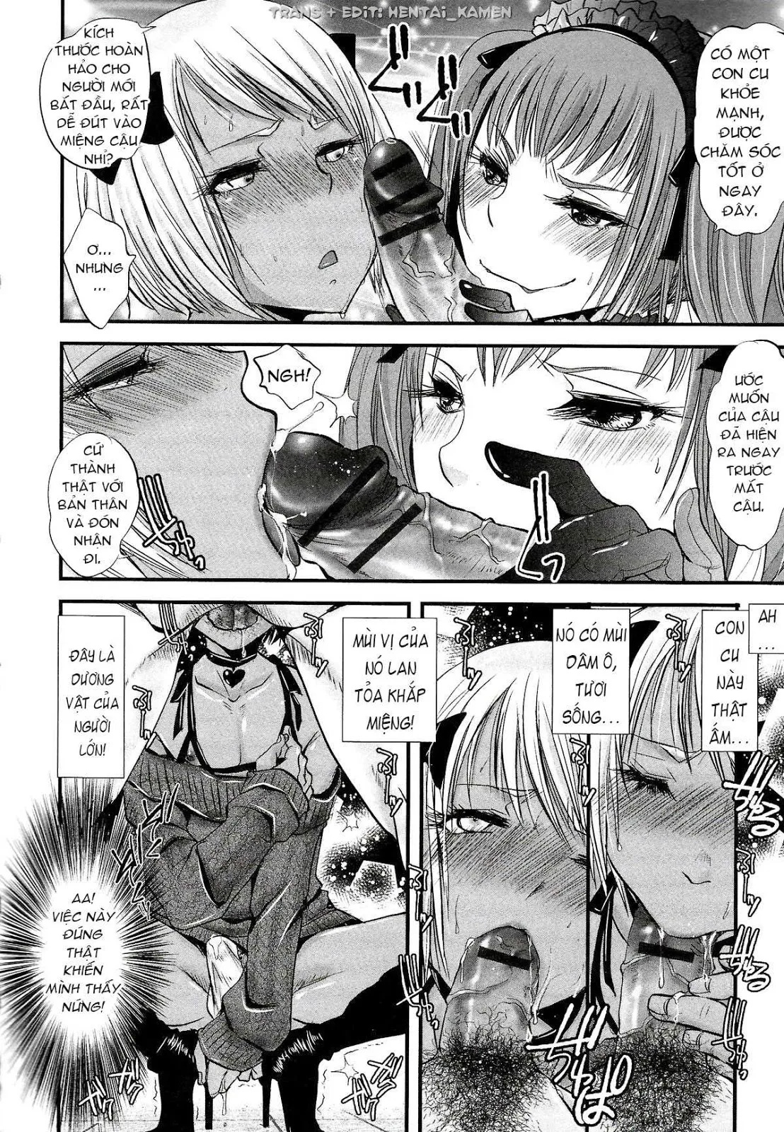 HentaiVN.net - Ảnh 4 - Mob Cafe [Mob☆Cafe] - Oneshot