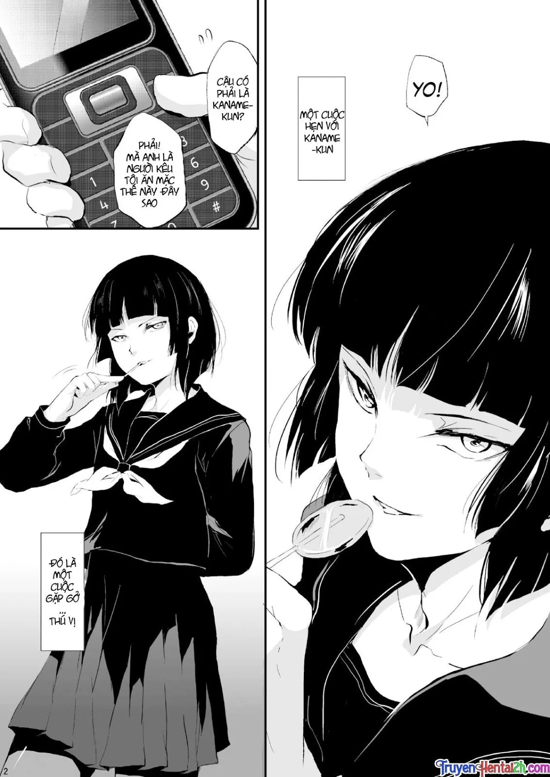 HentaiVN.net - Ảnh 3 - Kaname [Yadokugaeru] - Chap 1 (Neko Nguyen)