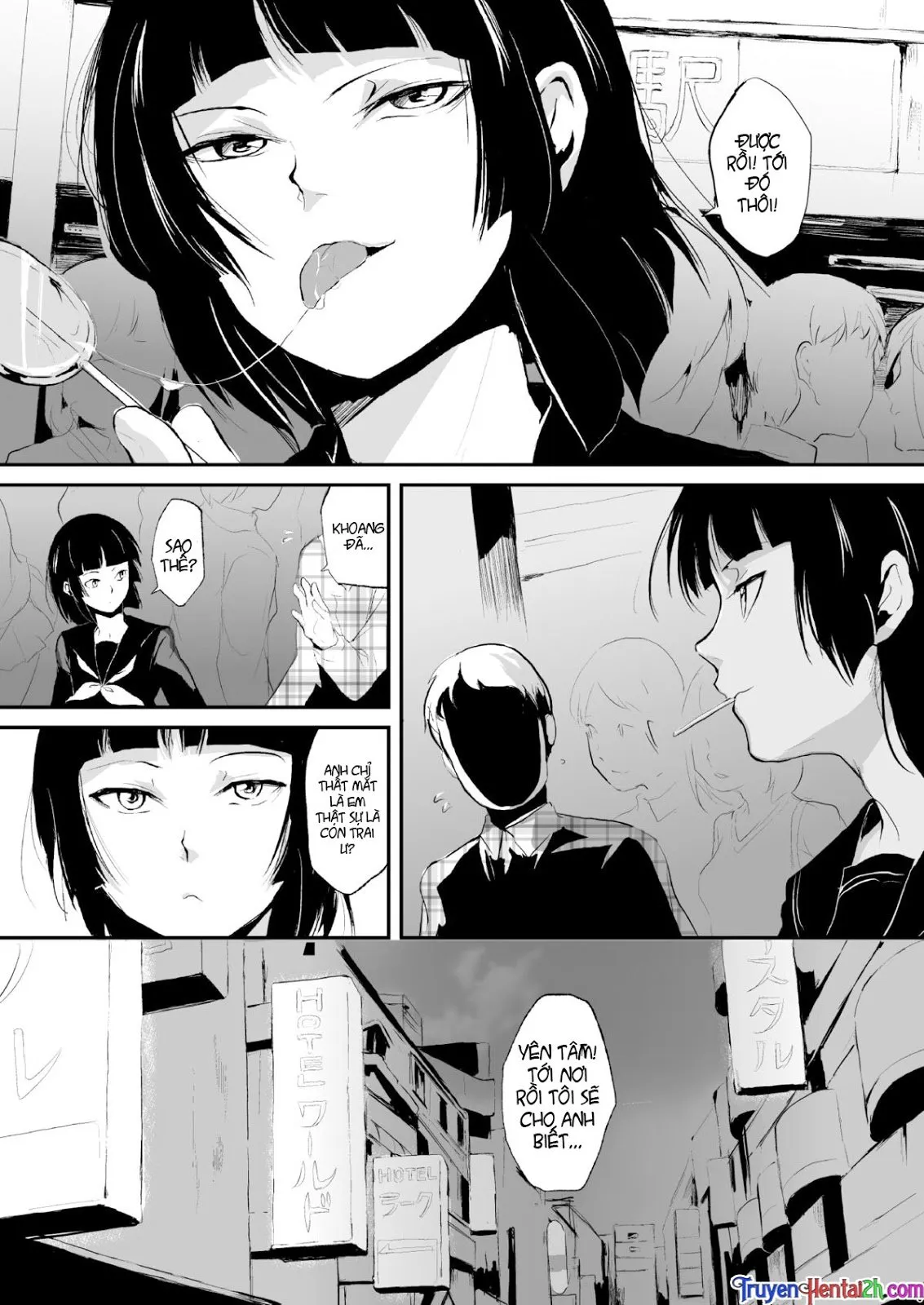 HentaiVN.net - Ảnh 4 - Kaname [Yadokugaeru] - Chap 1 (Neko Nguyen)