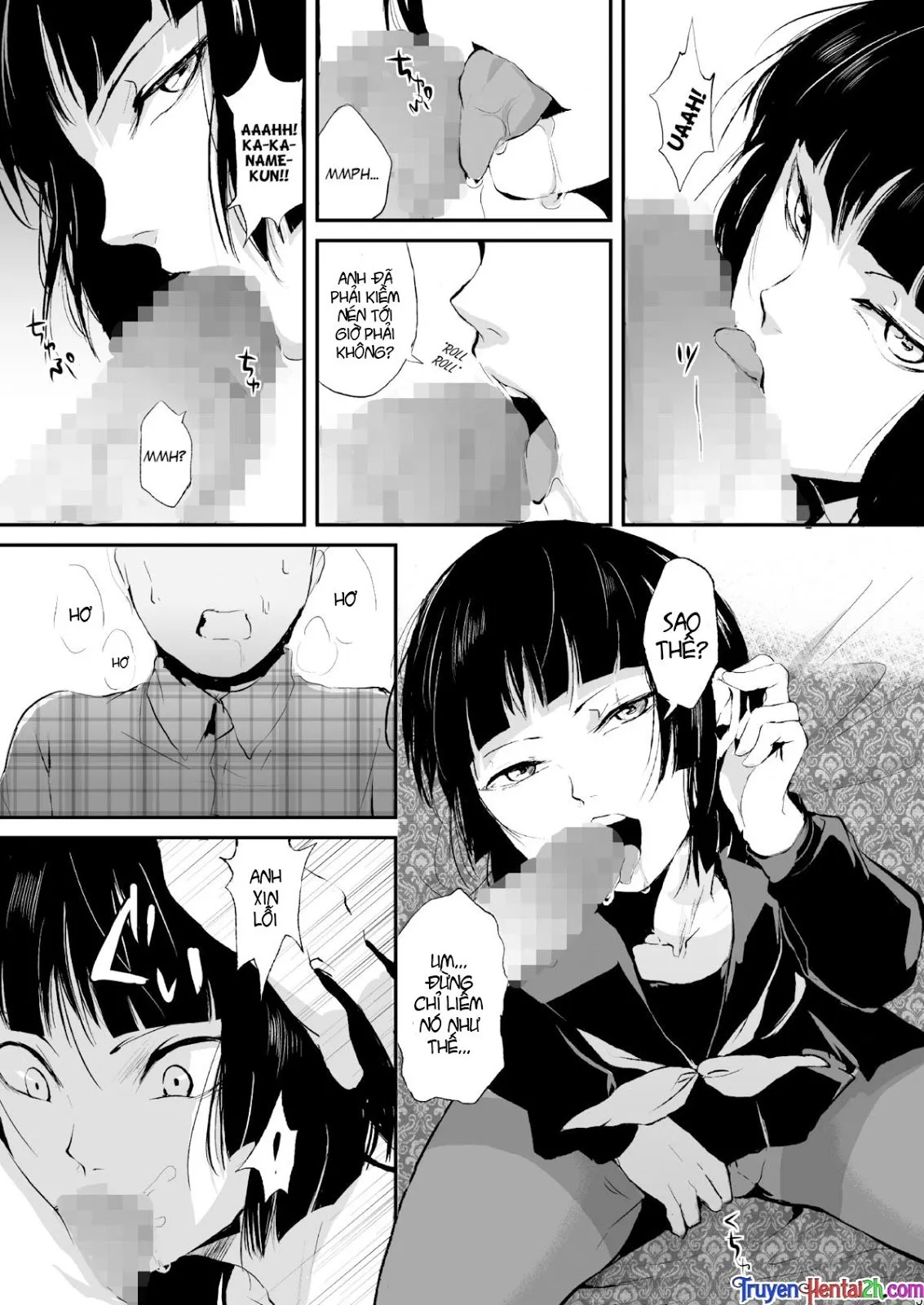HentaiVN.net - Ảnh 6 - Kaname [Yadokugaeru] - Chap 1 (Neko Nguyen)