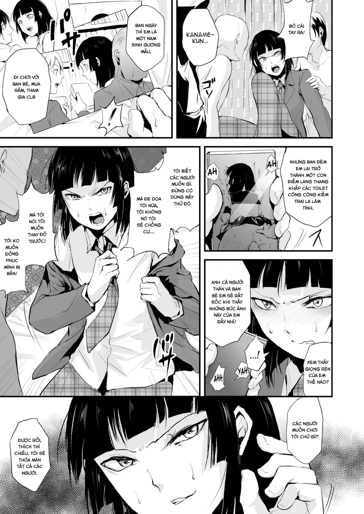 HentaiVN.net - Ảnh 7 - Kaname [Yadokugaeru] - Chap 5