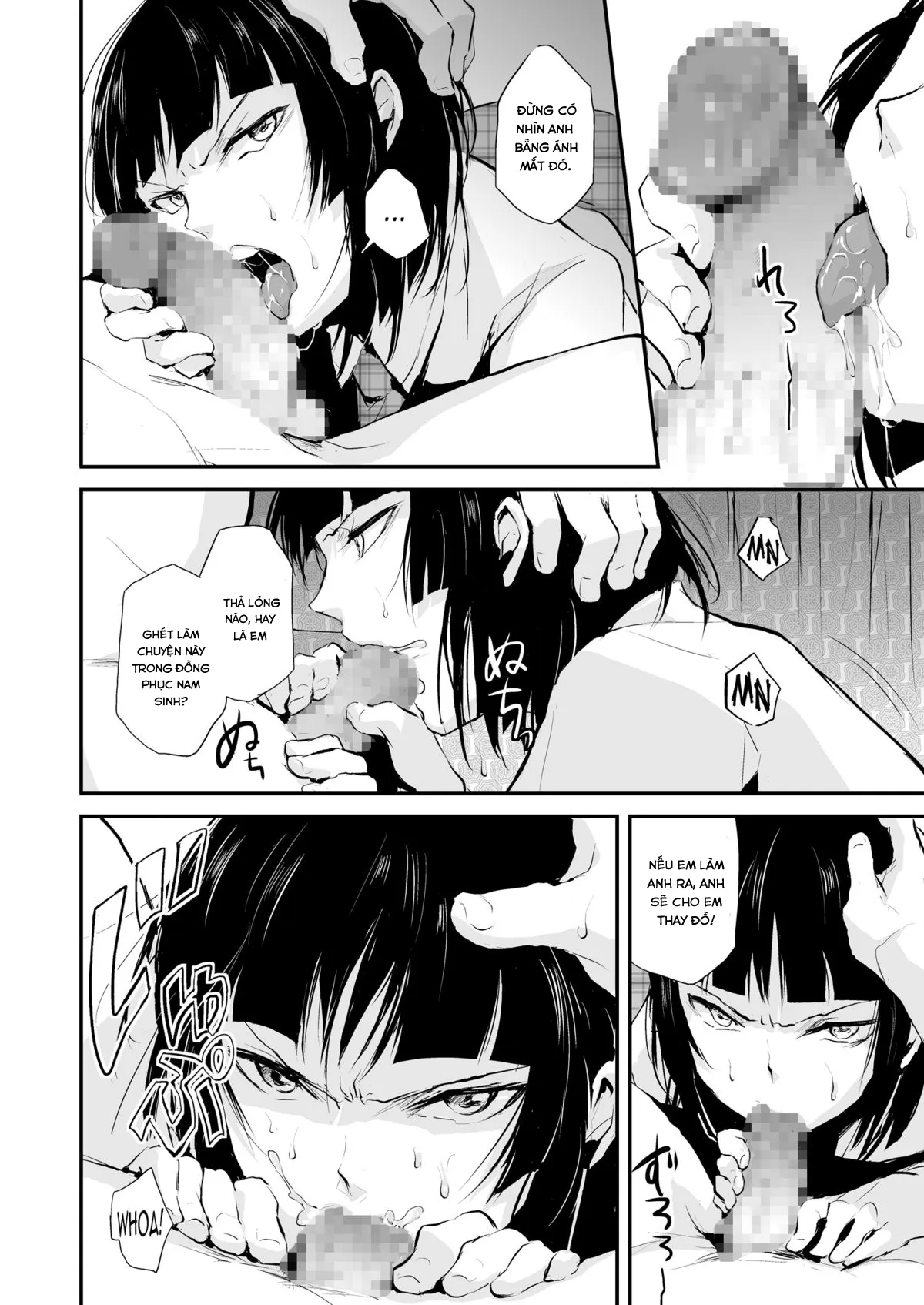 HentaiVN.net - Ảnh 8 - Kaname [Yadokugaeru] - Chap 5