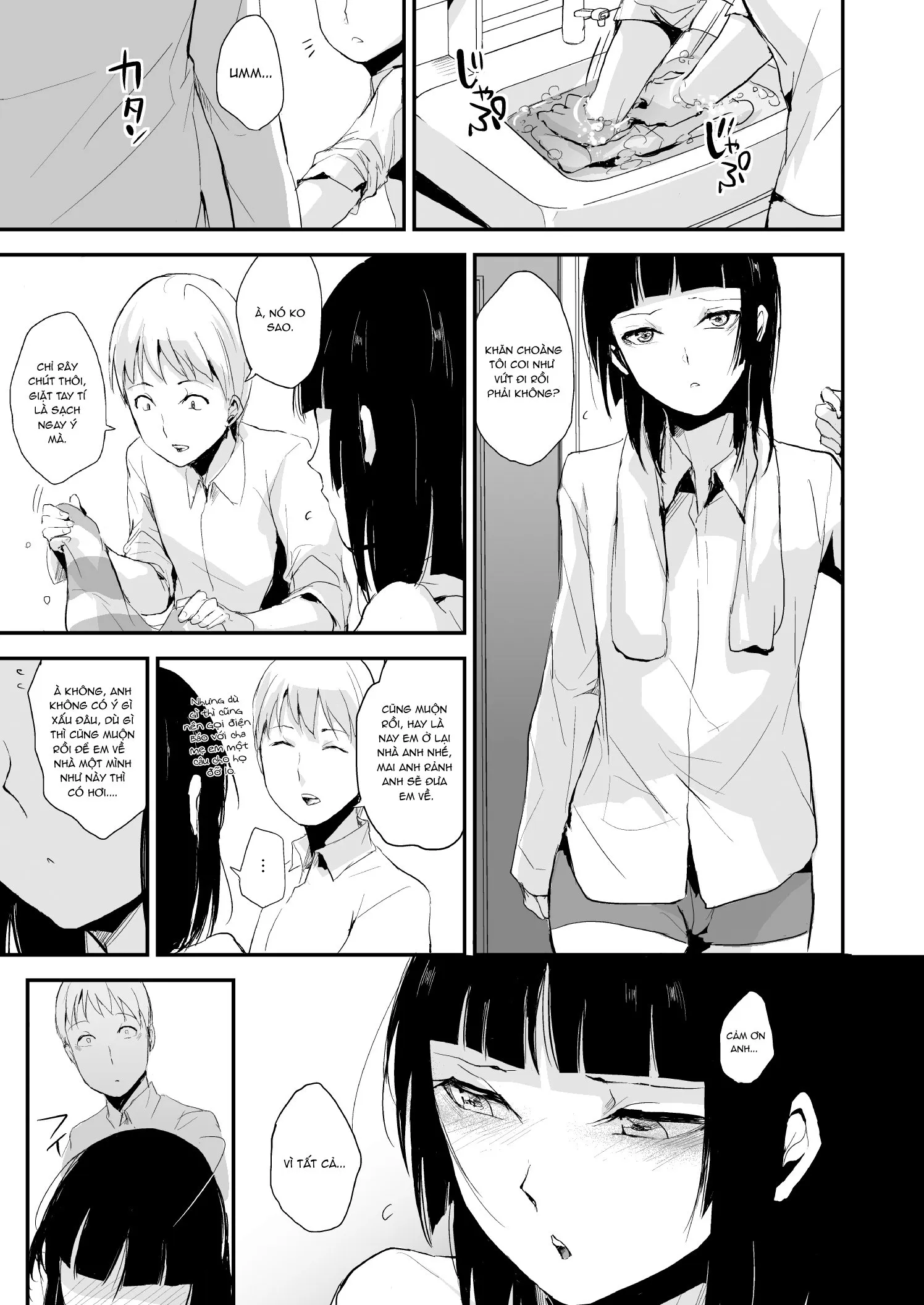 HentaiVN.net - Ảnh 9 - Kaname [Yadokugaeru] - Chap 6