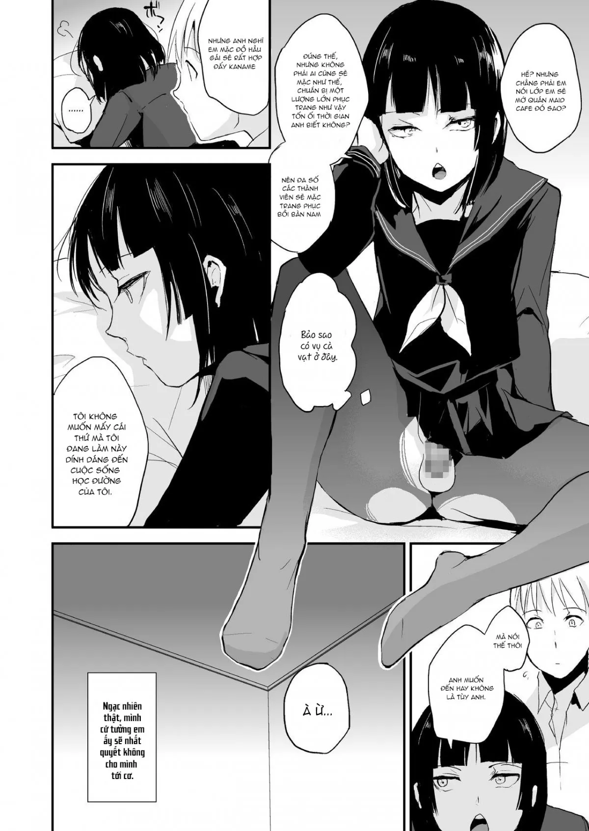 HentaiVN.net - Ảnh 4 - Kaname [Yadokugaeru] - Chap 8
