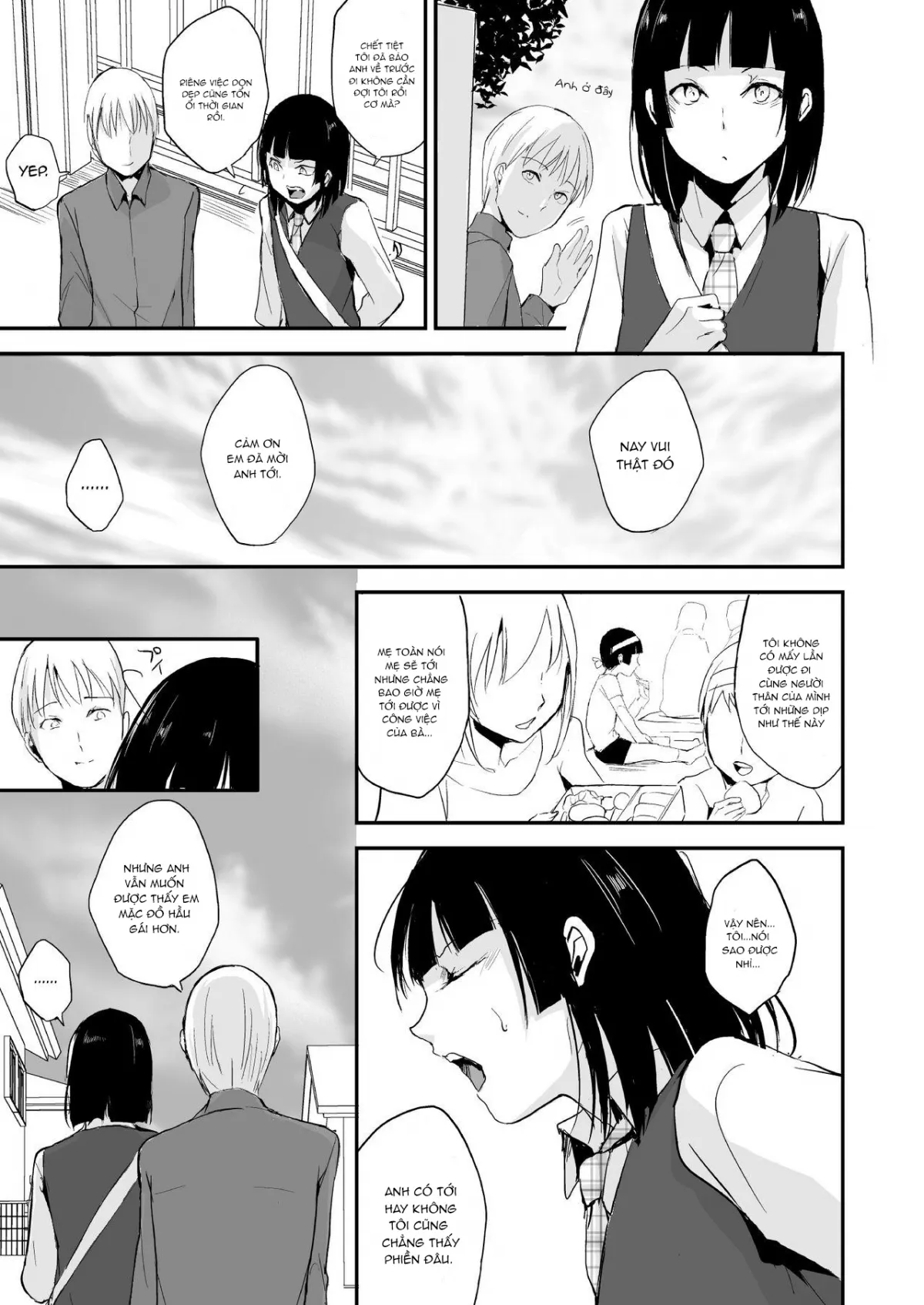 HentaiVN.net - Ảnh 9 - Kaname [Yadokugaeru] - Chap 8