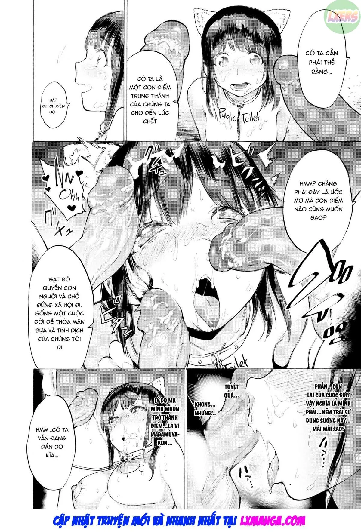 HentaiVN.net - Ảnh 19 - Bitch ni Zen Joshi ga Akogareru Sekai - Oneshot