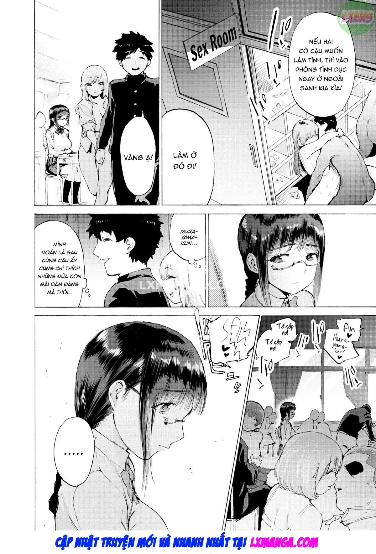 HentaiVN.net - Ảnh 3 - Bitch ni Zen Joshi ga Akogareru Sekai - Oneshot