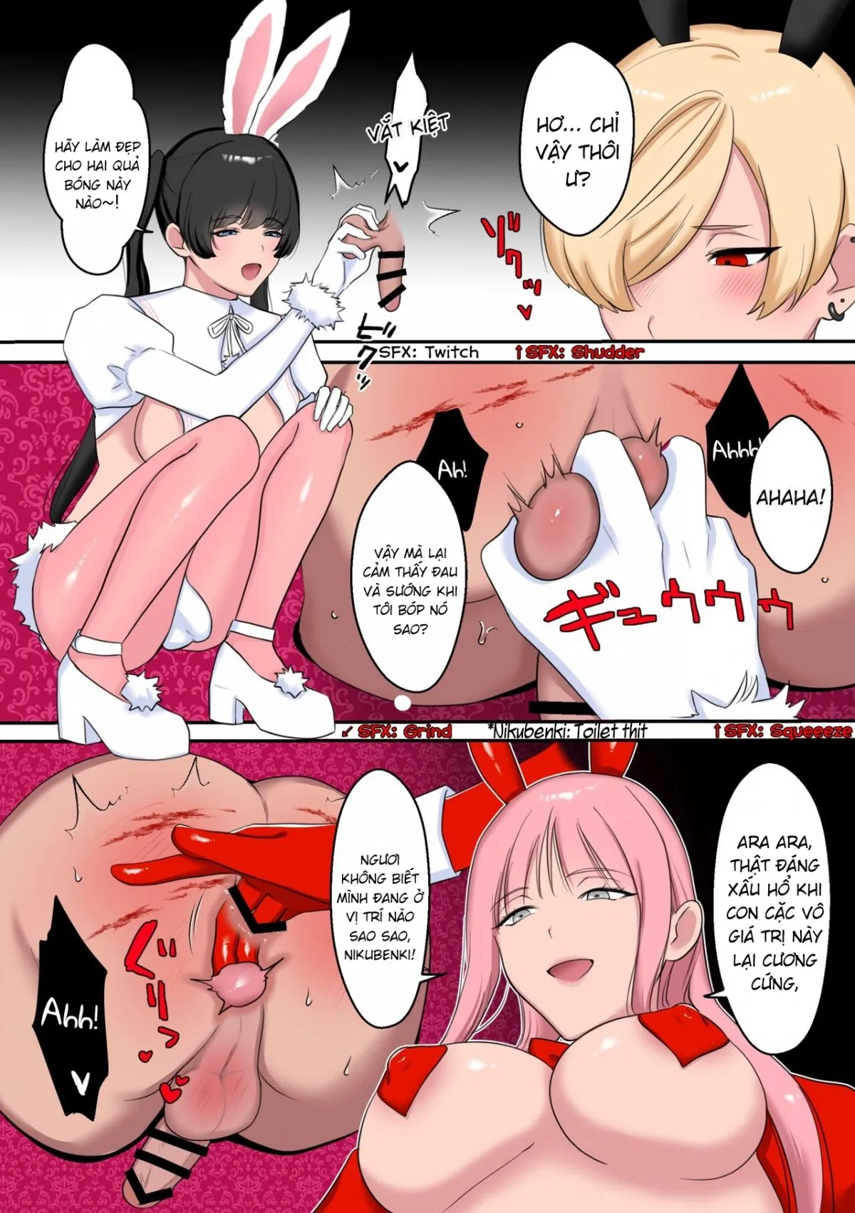 HentaiVN.net - Ảnh 5 - Futanari Gyaku Baniigaruzu no Hae Kabe Shiri Dai Sakusen - Oneshot