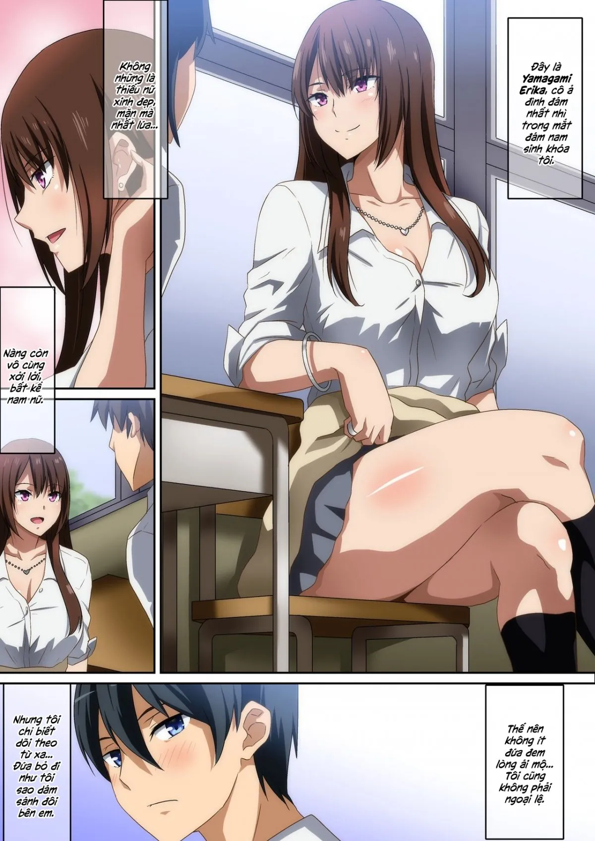 HentaiVN.net - Ảnh 3 - Cô Bạn Cùng Lớp [クラスメイト; Classmate] - Ngọt lắm