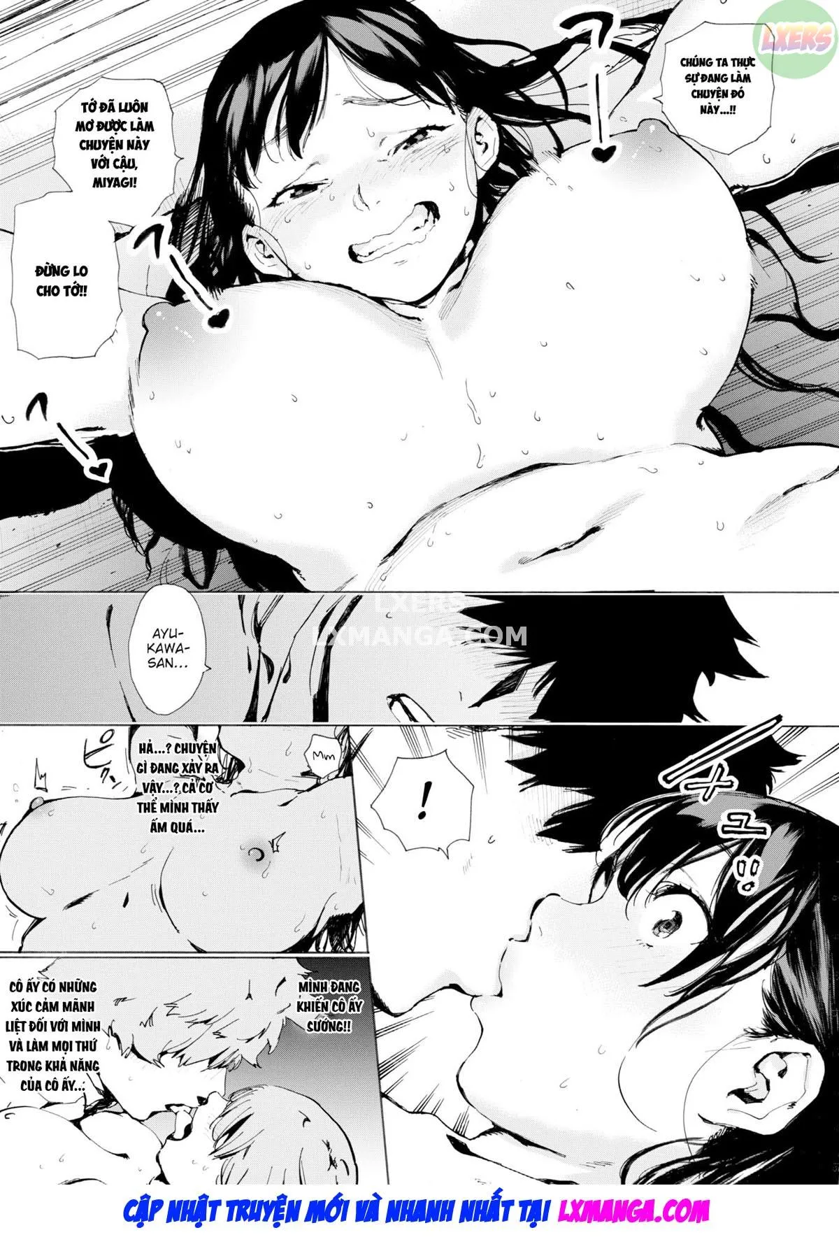 HentaiVN.net - Ảnh 15 - Bukiyou na Futari - Oneshot