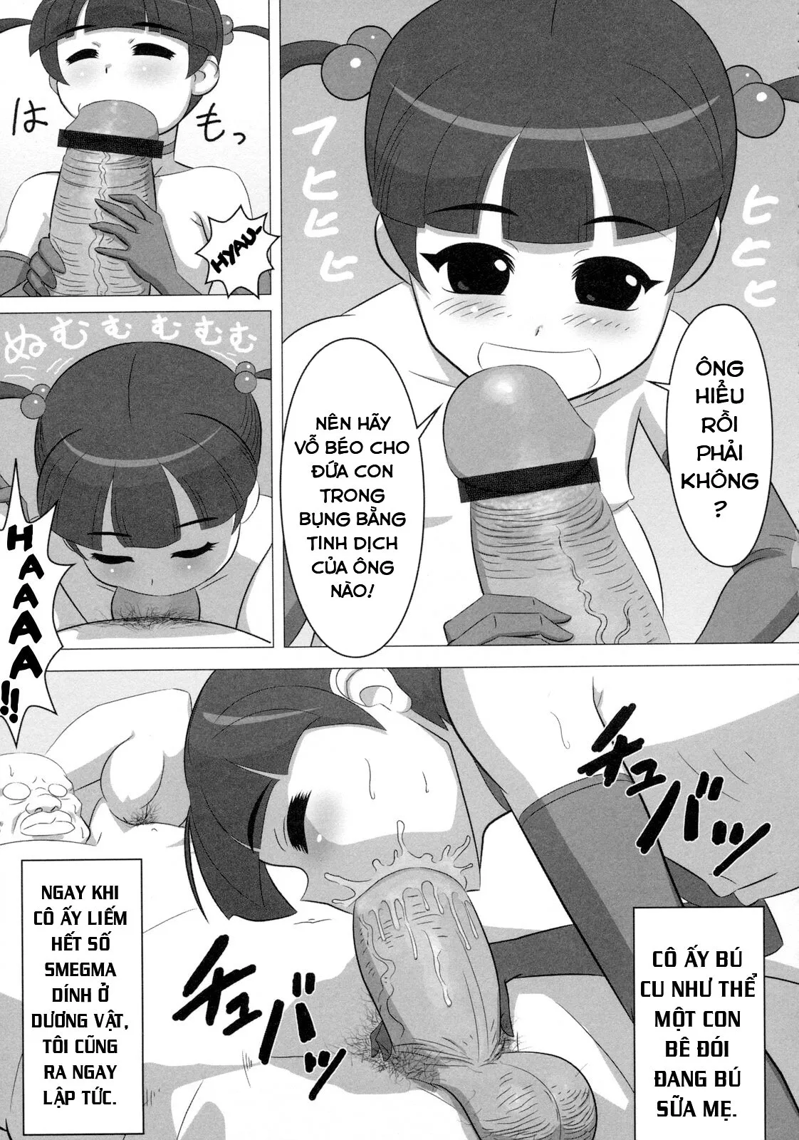 HentaiVN.net - Ảnh 11 - Kyoubou Ninshin Monster VS Houkei Chuunen [Brutal pregnant monster vs phimosed geezer] - Oneshot