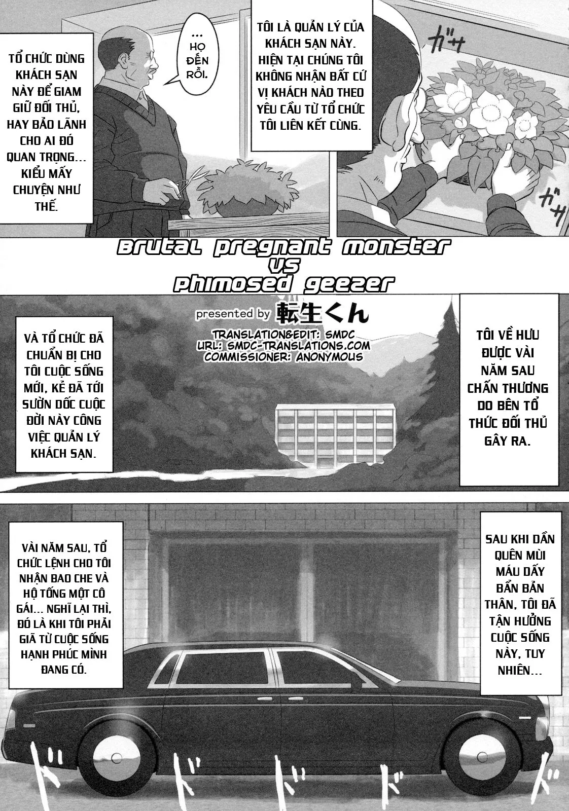 HentaiVN.net - Ảnh 3 - Kyoubou Ninshin Monster VS Houkei Chuunen [Brutal pregnant monster vs phimosed geezer] - Oneshot