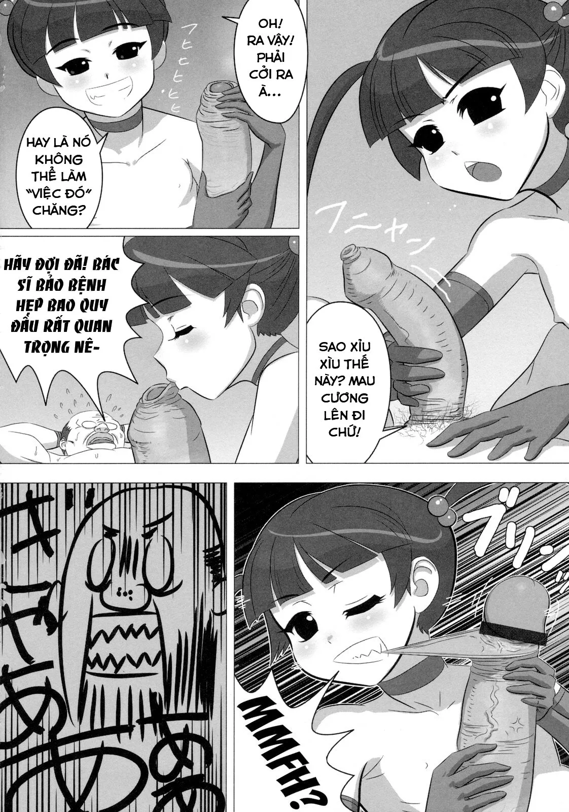 HentaiVN.net - Ảnh 8 - Kyoubou Ninshin Monster VS Houkei Chuunen [Brutal pregnant monster vs phimosed geezer] - Oneshot