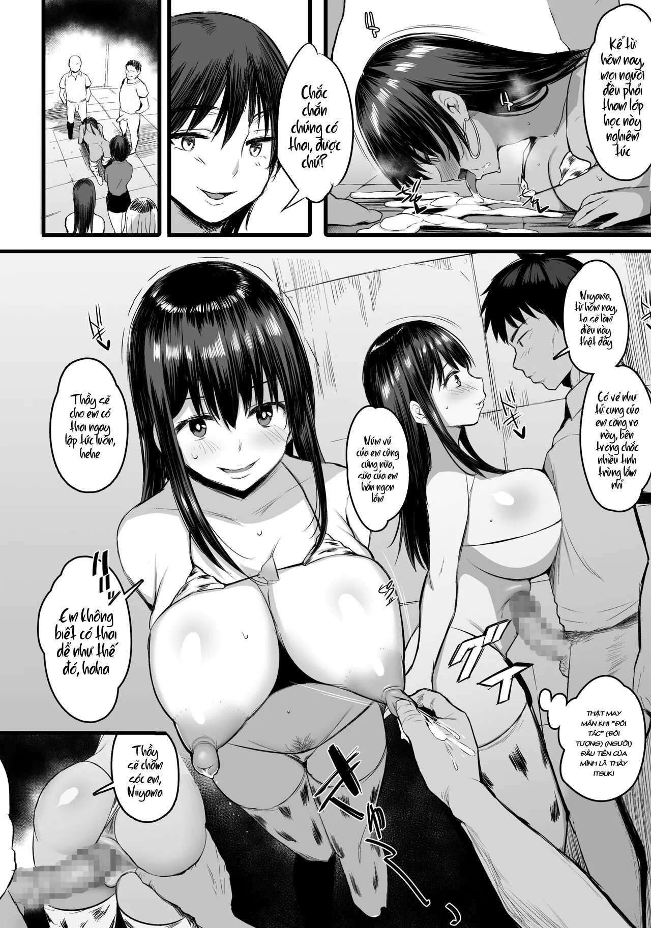 HentaiVN.net - Ảnh 29 - Haramase Sakunyuu Jisshuu [孕ませ搾乳実習] - Oneshot