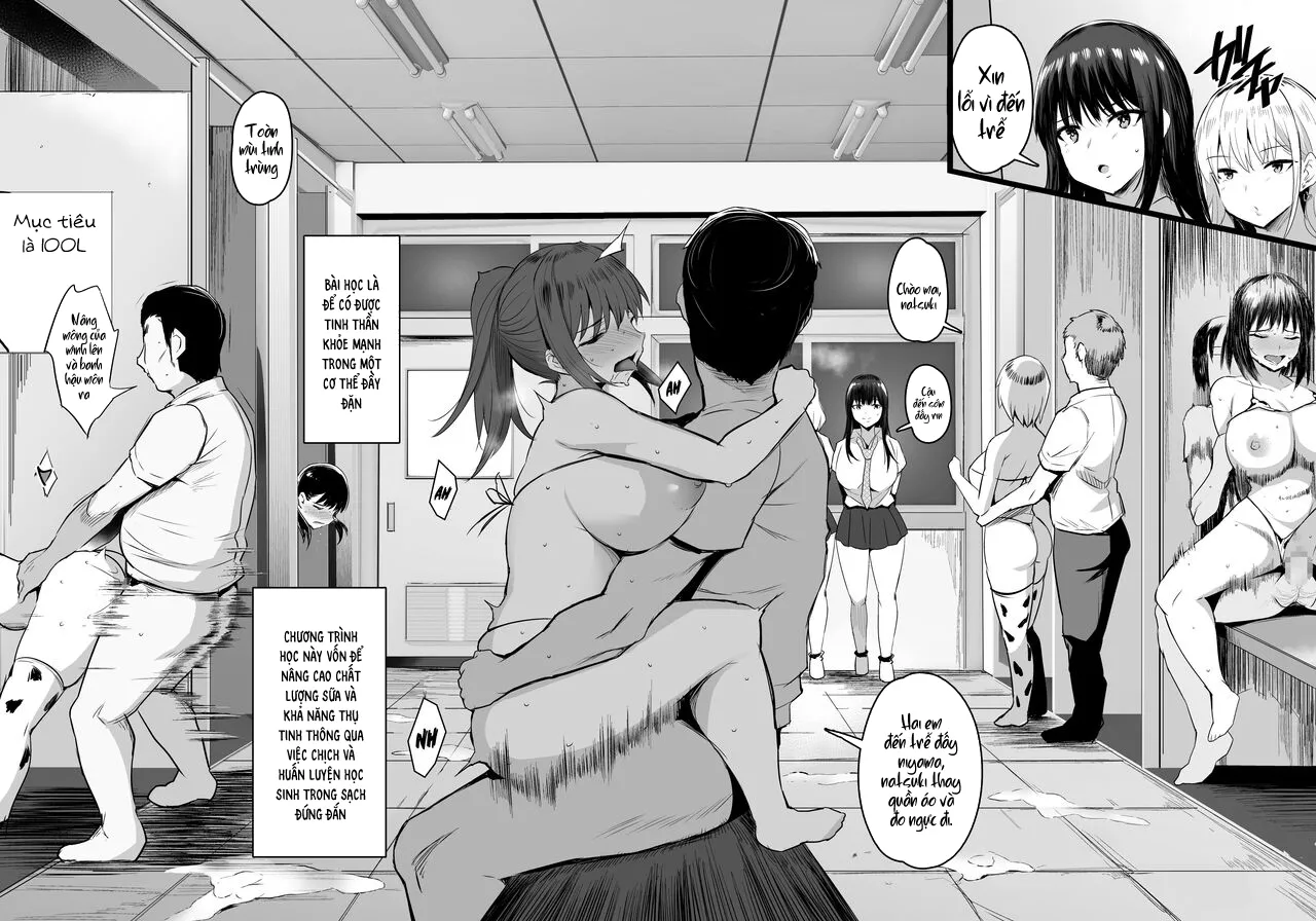HentaiVN.net - Ảnh 4 - Haramase Sakunyuu Jisshuu [孕ませ搾乳実習] - Oneshot