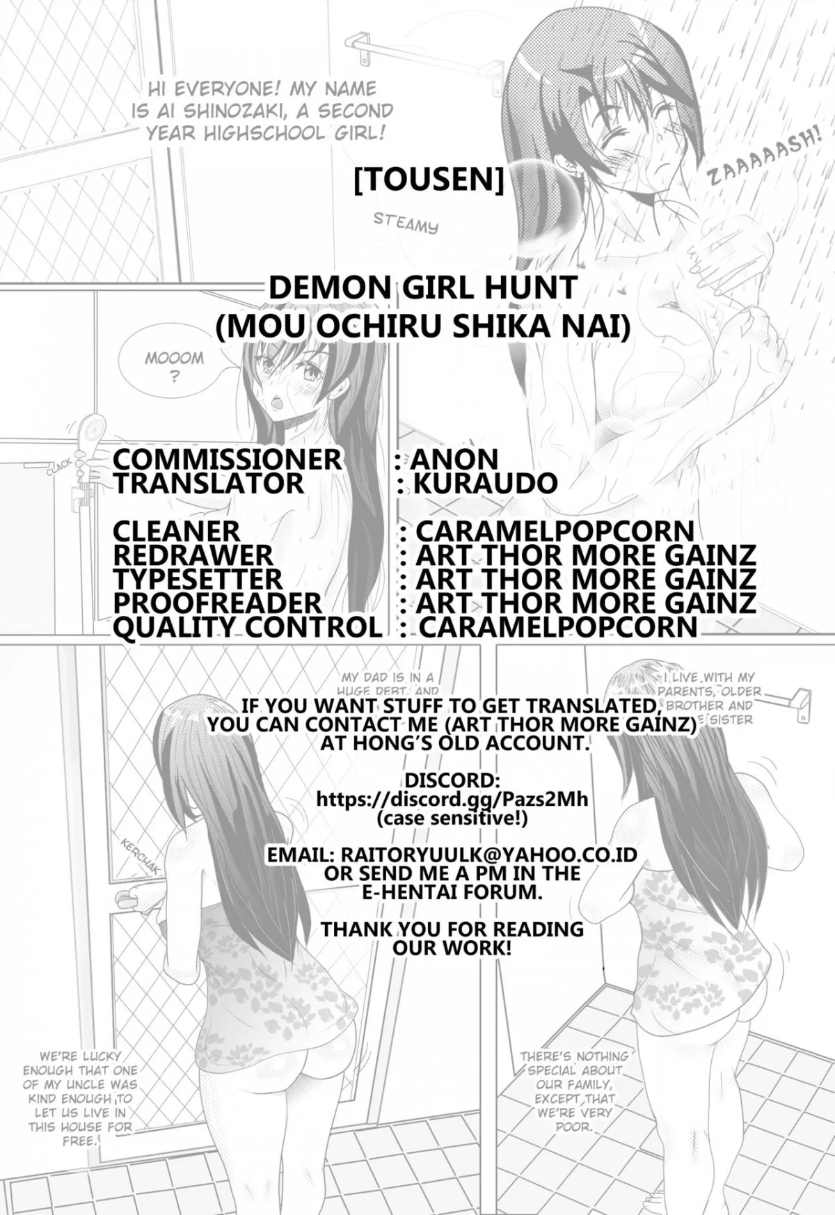 HentaiVN.net - Ảnh 19 - Mou Ochiru shika nai [Daemon Girl Hunt] - Oneshot