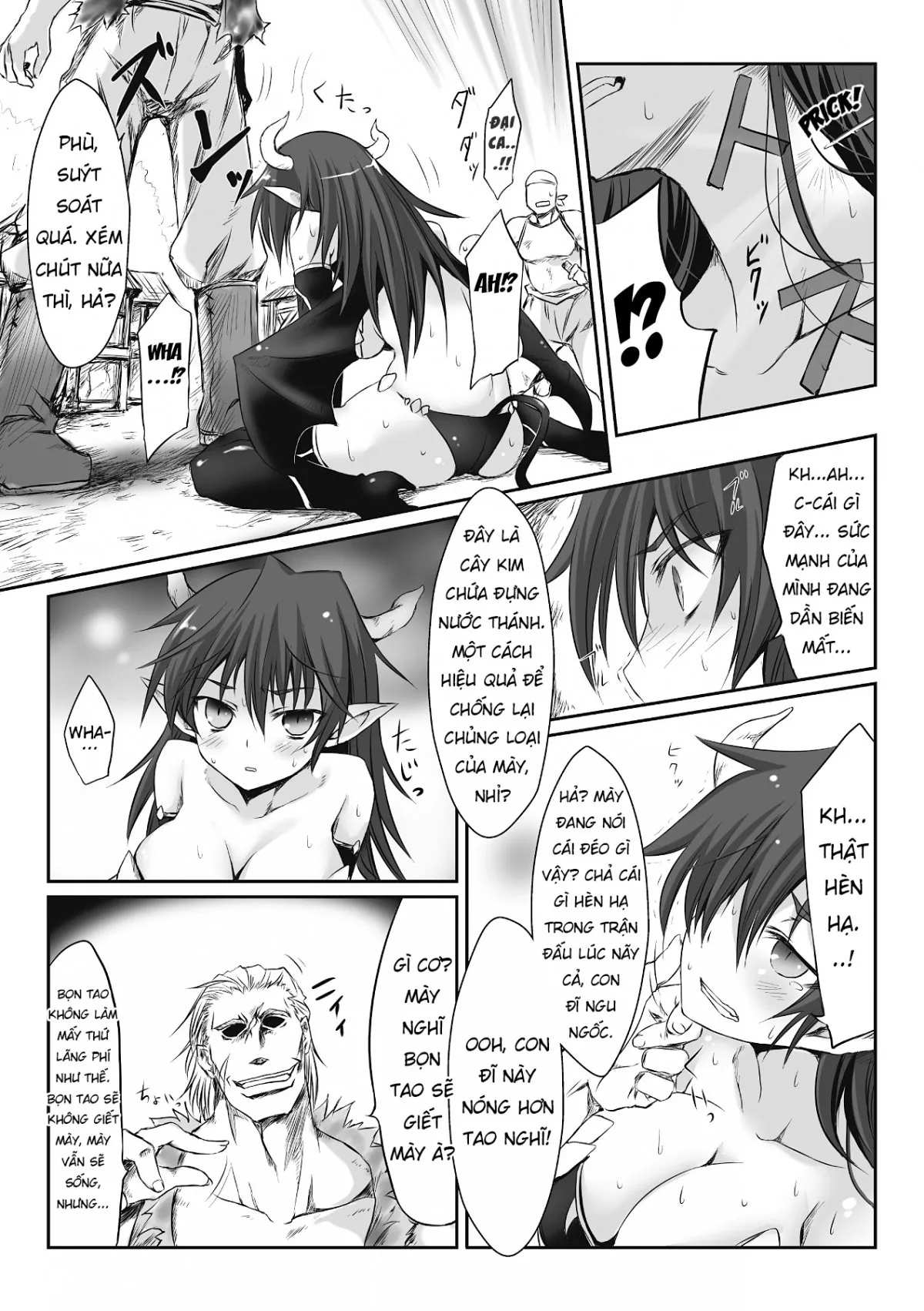 HentaiVN.net - Ảnh 5 - Mou Ochiru shika nai [Daemon Girl Hunt] - Oneshot