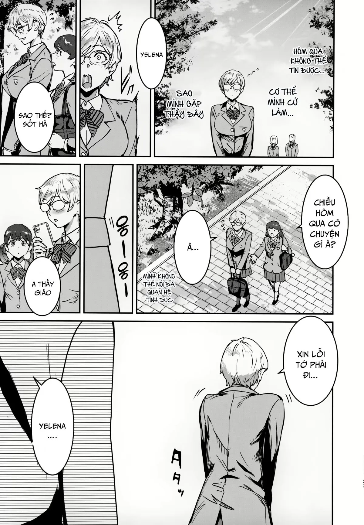HentaiVN.net - Ảnh 33 - Địt học sinh đại diện! [쿨뷰티 안경녀는 선생님 당번] - Oneshot