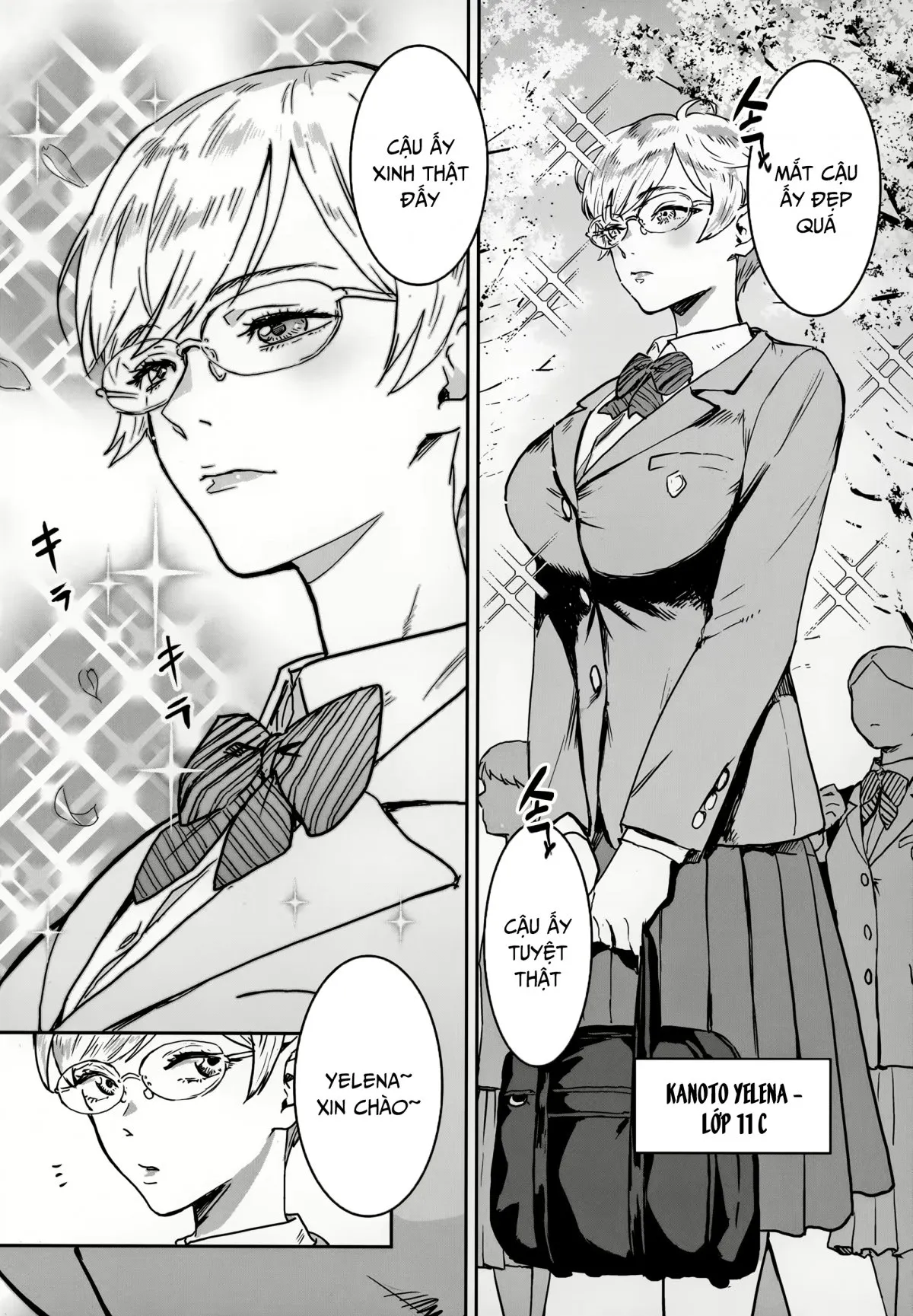 HentaiVN.net - Ảnh 5 - Địt học sinh đại diện! [쿨뷰티 안경녀는 선생님 당번] - Oneshot