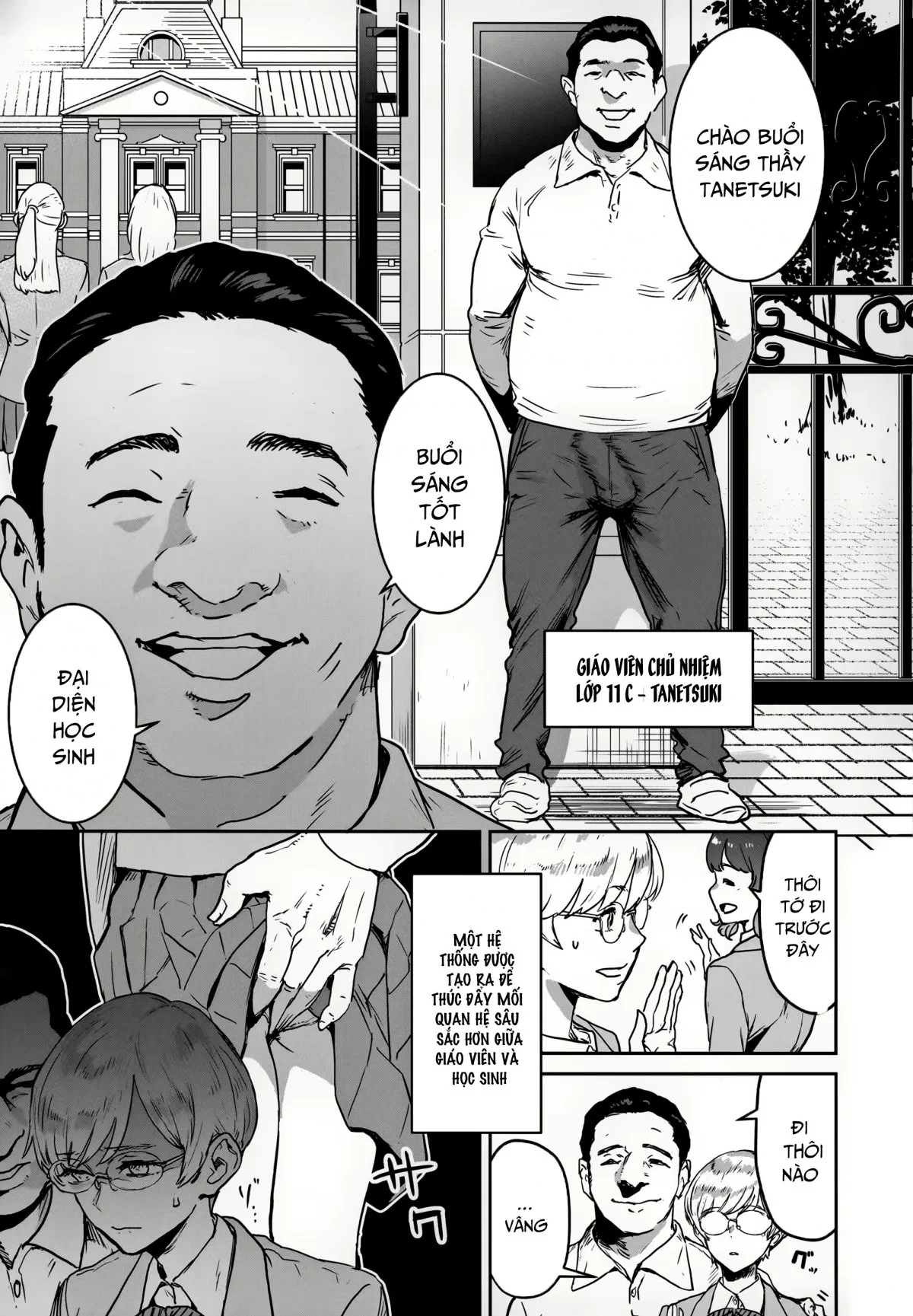 HentaiVN.net - Ảnh 7 - Địt học sinh đại diện! [쿨뷰티 안경녀는 선생님 당번] - Oneshot