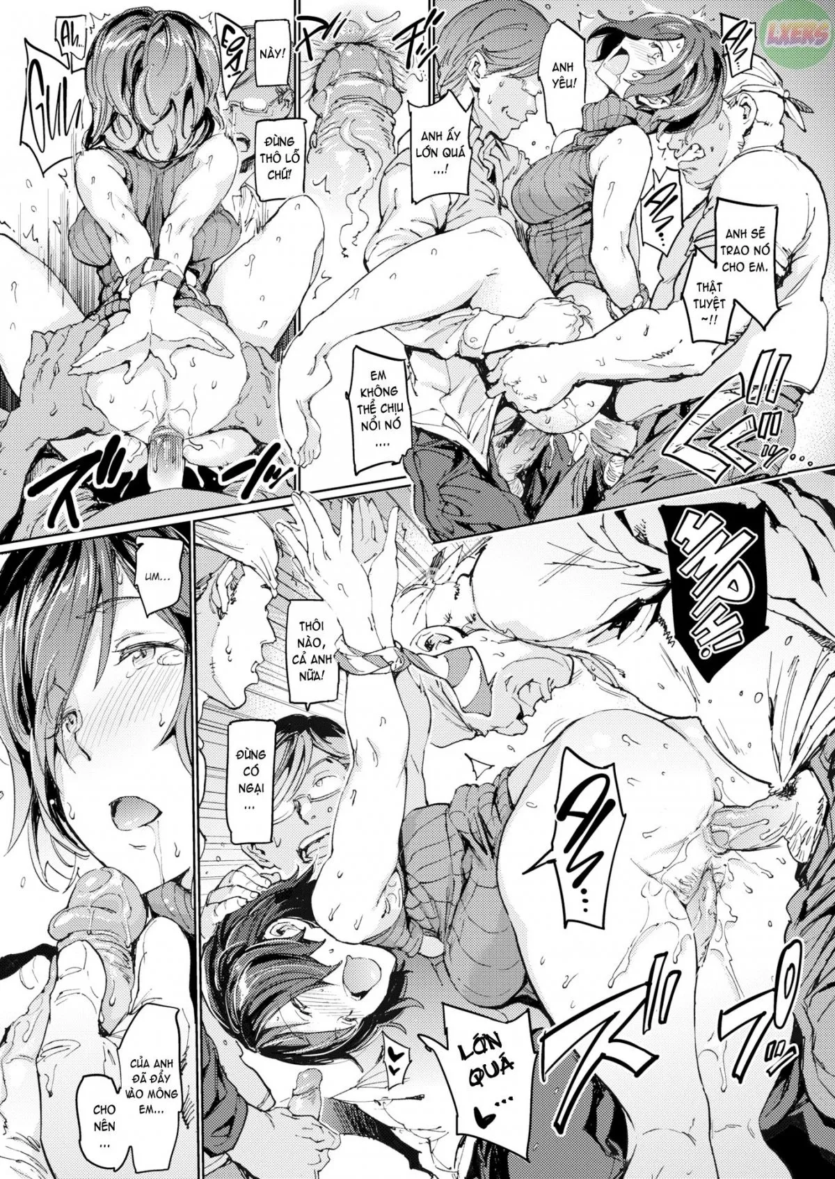 HentaiVN.net - Ảnh 18 - Sự hiếu khách của vợ - Oneshot