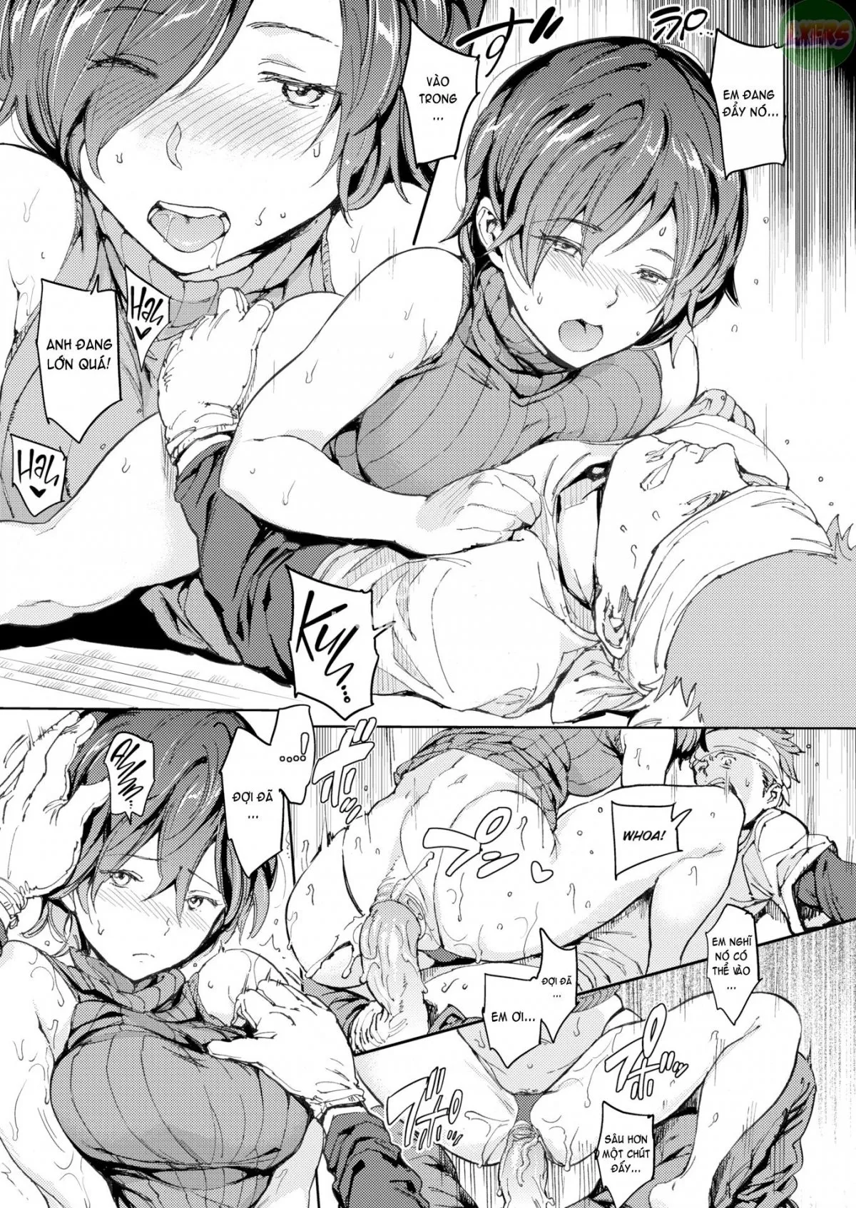 HentaiVN.net - Ảnh 9 - Sự hiếu khách của vợ - Oneshot