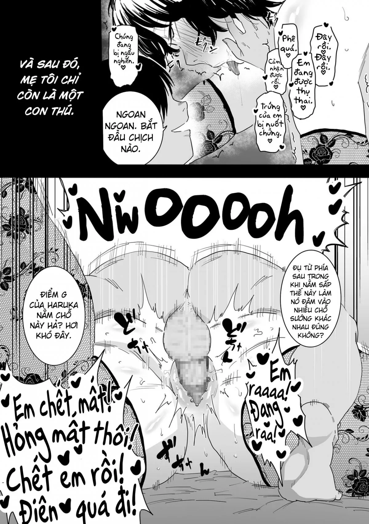HentaiVN.net - Ảnh 25 - Vĩnh biệt, mẹ yêu. [Sayonara Kaa-san, Farewell Mom] - Oneshot