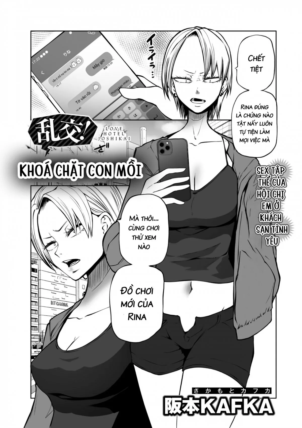 HentaiVN.net - Ảnh 8 - Love Hotel Joshikai Ch 1-6 - Chap 2