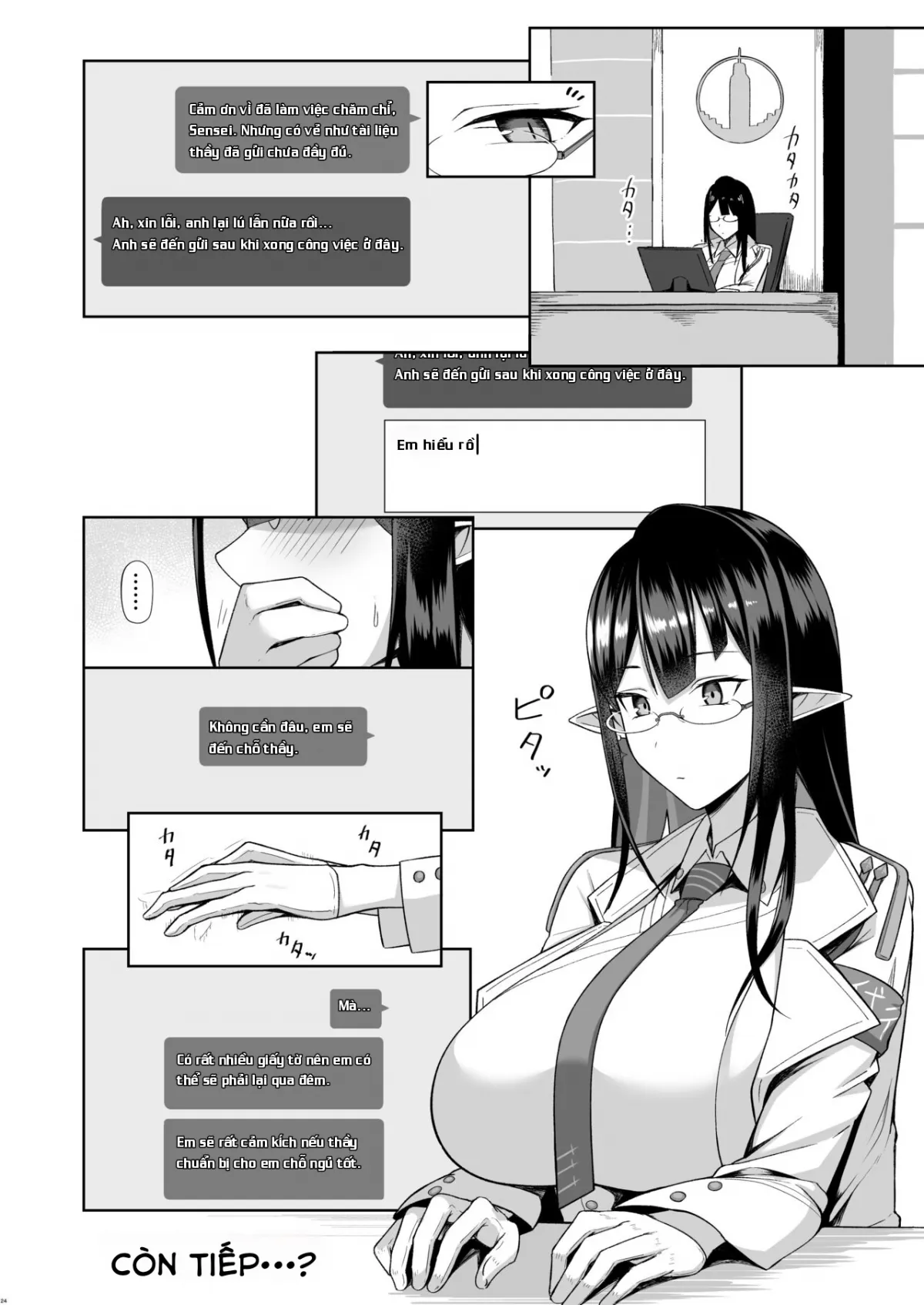 HentaiVN.net - Ảnh 23 - Dịch Vụ Cá Nhân Của Giám Đốc Hành Chính [Shuseki Gyouseikan no Kojin Gyoumu; 首席行政官の個人業務; Administrative Chief Officer's Personal Service] - Chap 1