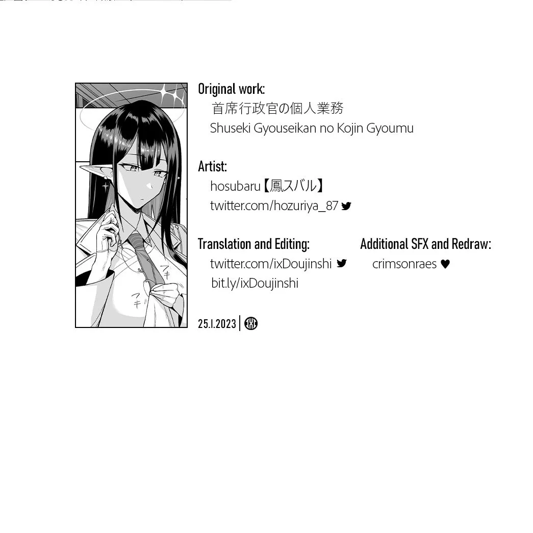 HentaiVN.net - Ảnh 27 - Dịch Vụ Cá Nhân Của Giám Đốc Hành Chính [Shuseki Gyouseikan no Kojin Gyoumu; 首席行政官の個人業務; Administrative Chief Officer's Personal Service] - Chap 1