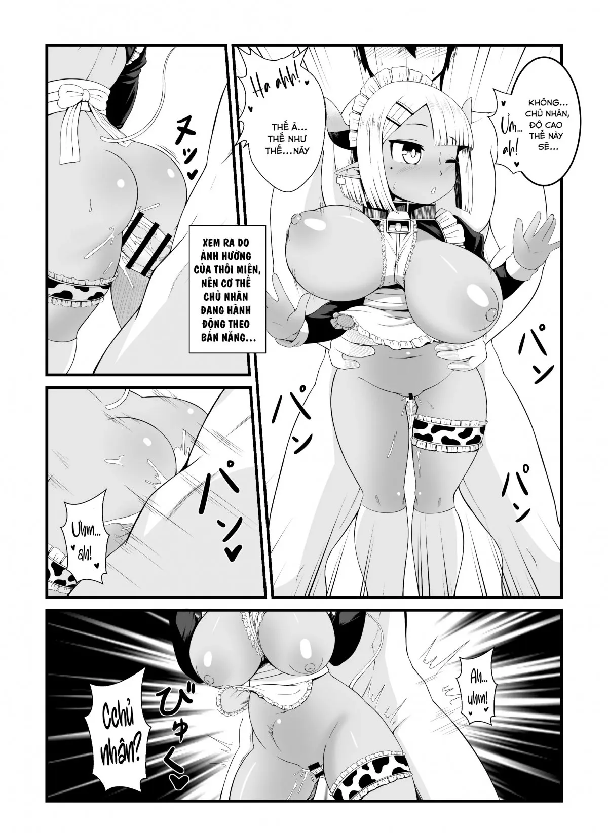 HentaiVN.net - Ảnh 20 - Nữ hầu nhân ngưu của anh hùng. [Hero's Cow Maid Hypnotization] - Chap 1