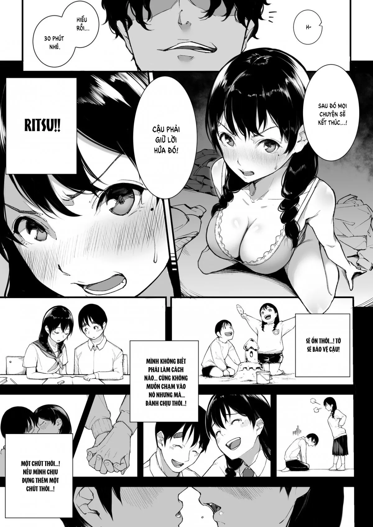 HentaiVN.net - Ảnh 16 - Xin lỗi, mình đi địt! [ごめんねまたセックスに呼び出されちゃったから] - Chap 1