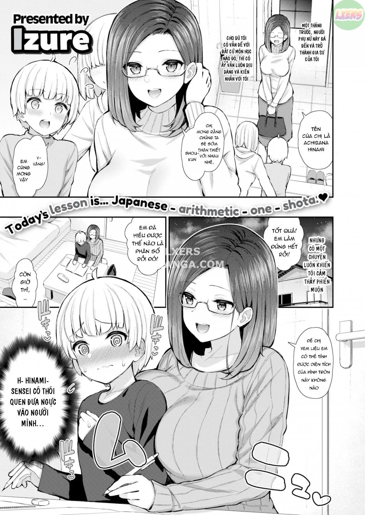 HentaiVN.net - Ảnh 1 - Ateteimasu ♥ Hinami Sensei - Oneshot