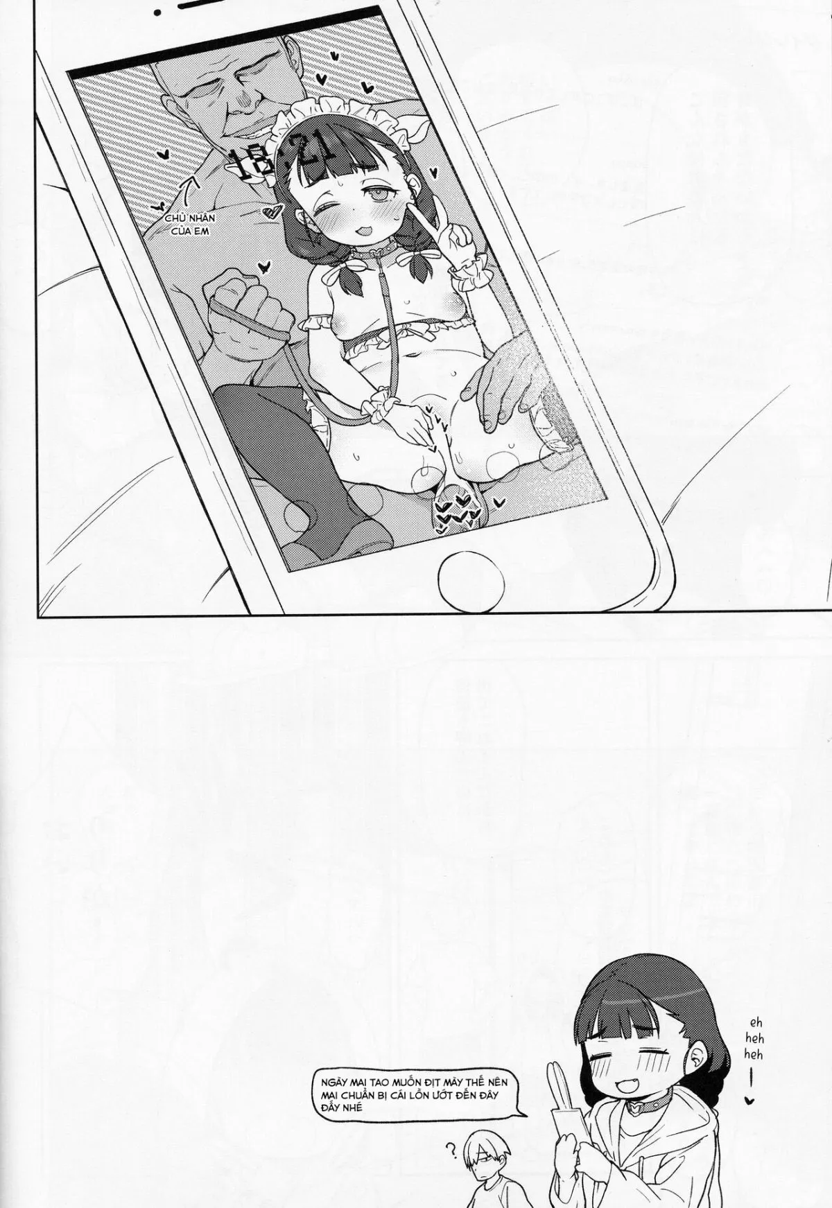 HentaiVN.net - Ảnh 23 - Pocchari Joji wa Aisareru yori mo Ijimeraretai [Chubby Little Girls Would Rather be Bullied than Loved] - Oneshot