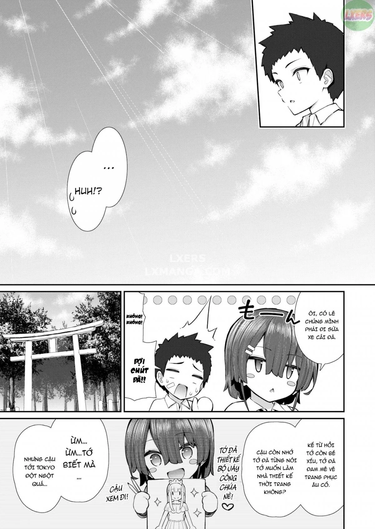 HentaiVN.net - Ảnh 3 - After School Beneath the Sky - Oneshot