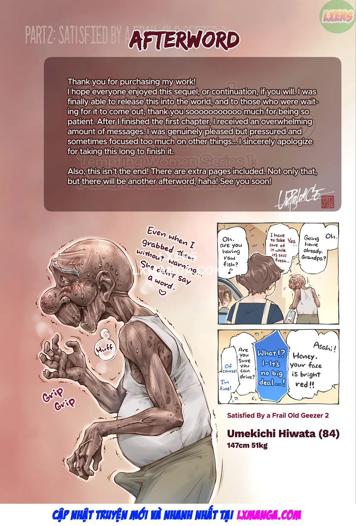 HentaiVN.net - Ảnh 66 - Satisfied By a Frail Old Geezer - Chap 2 - [END]