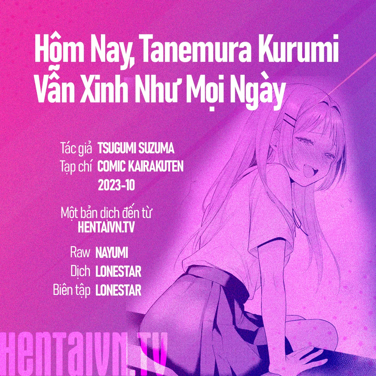 HentaiVN.net - Ảnh 25 - Hôm Nay, Tanemura Kurumi Vẫn Xinh Như Mọi Ngày - Ngọt