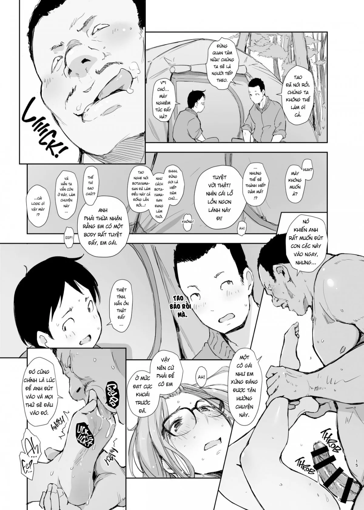 HentaiVN.net - Ảnh 14 - Sakura Camp [Arakureta Monotachi] - Oneshot