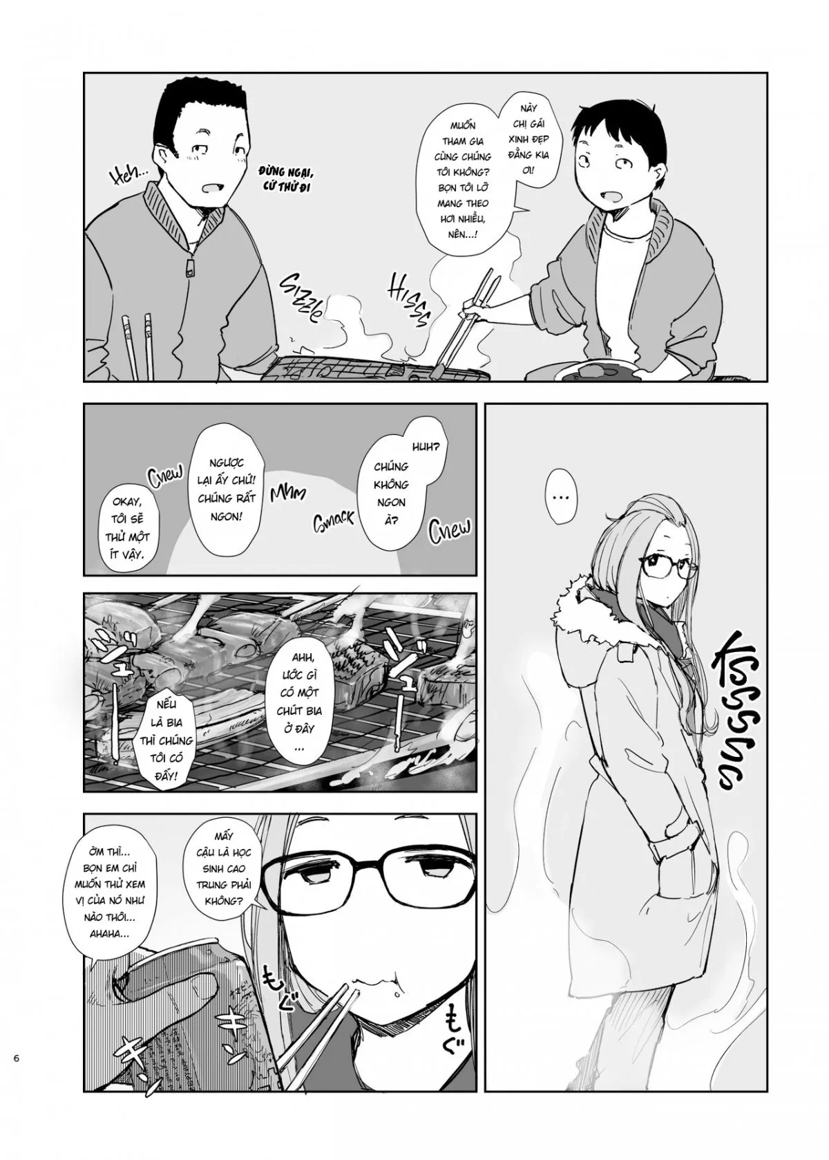 HentaiVN.net - Ảnh 5 - Sakura Camp [Arakureta Monotachi] - Oneshot