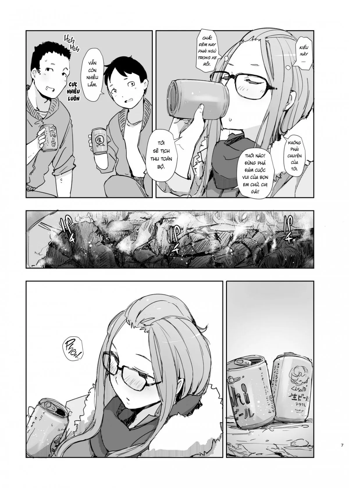 HentaiVN.net - Ảnh 6 - Sakura Camp [Arakureta Monotachi] - Oneshot